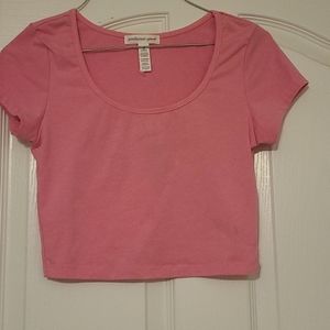 Light pink crop top small by ambiance apparel